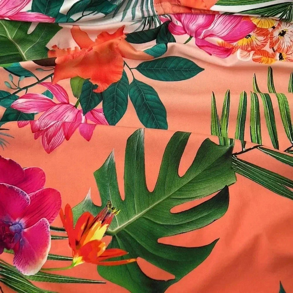 La Blanca Bird of Paradise Tankini and Ruffle Skirt  Size 12 - Picture 14 of 14